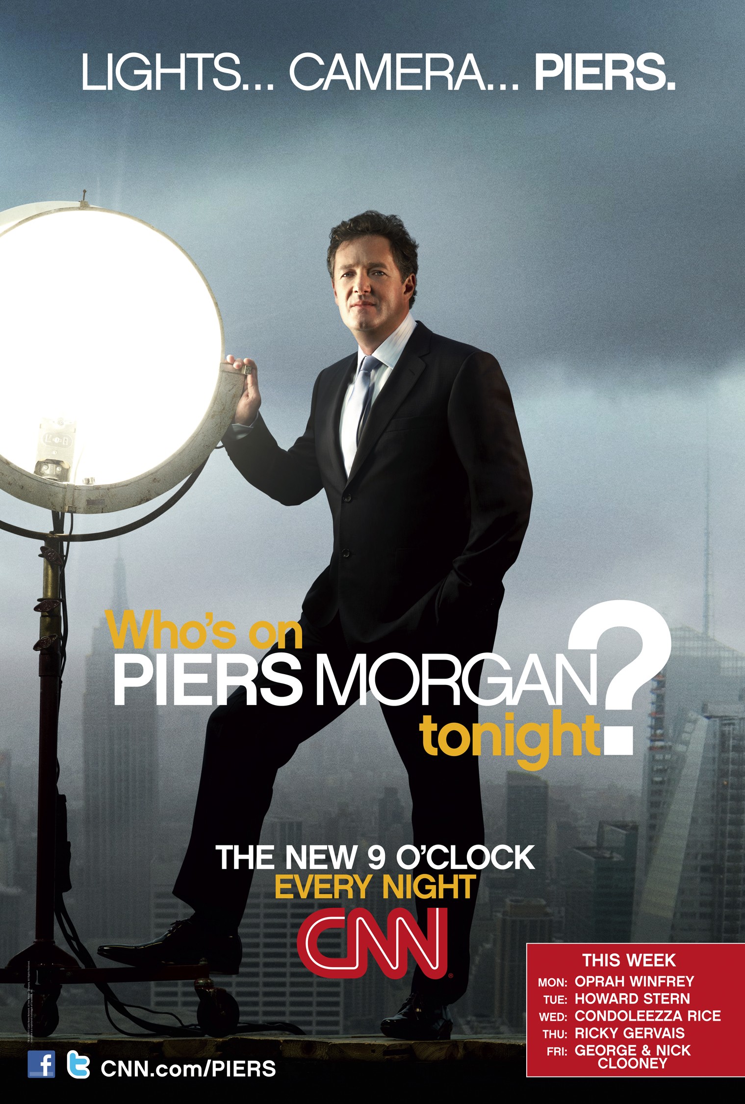 Mega Sized TV Poster Image for Piers Morgan Tonight 