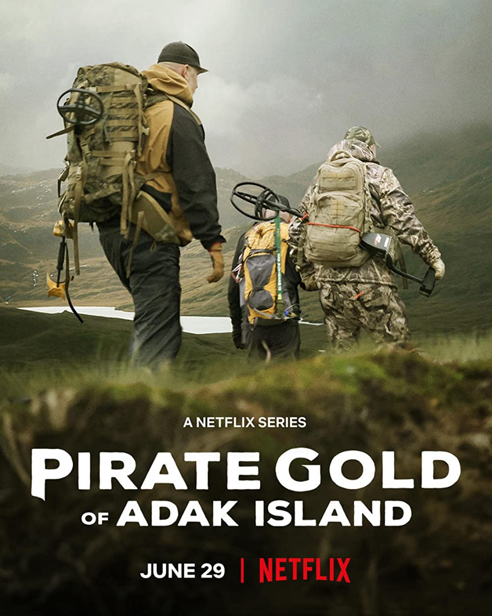Extra Large TV Poster Image for Pirate Gold of Adak Island 