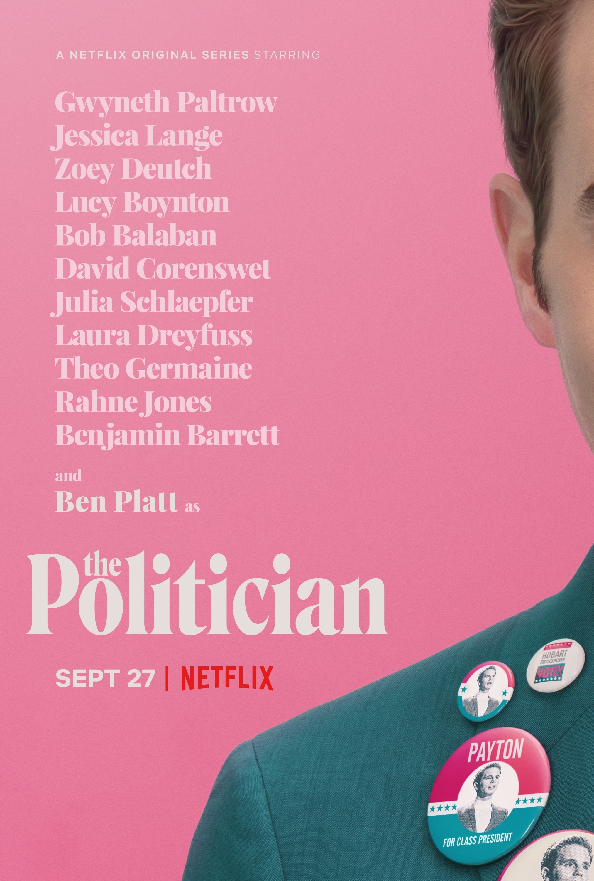 Mega Sized TV Poster Image for The Politician (#1 of 6)