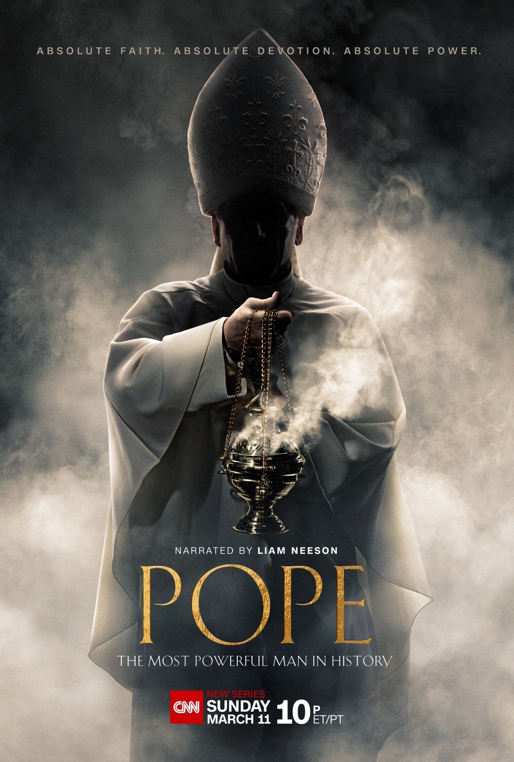Extra Large TV Poster Image for Pope: The Most Powerful Man in History 