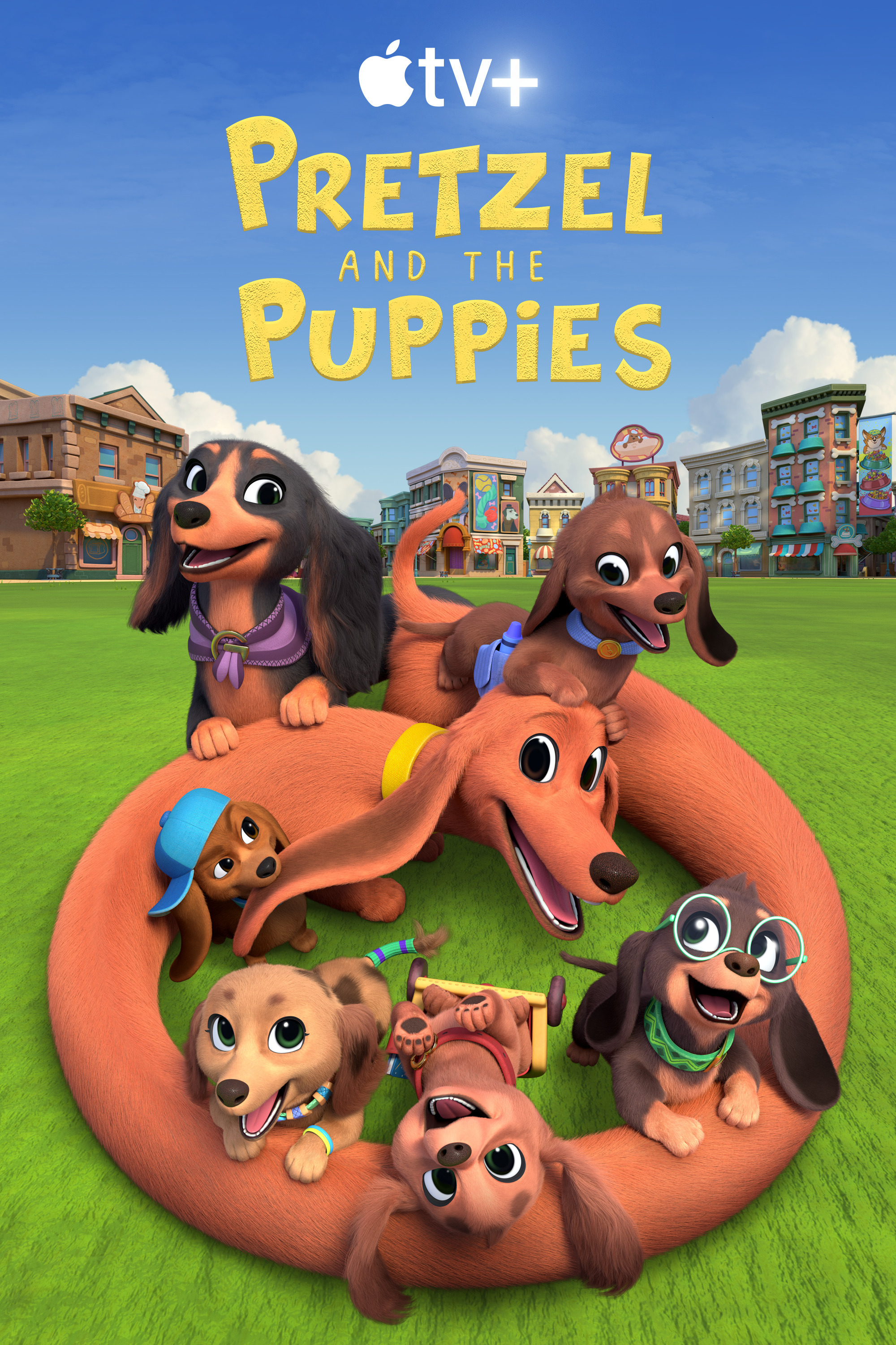 Mega Sized TV Poster Image for Pretzel and the Puppies (#1 of 2)