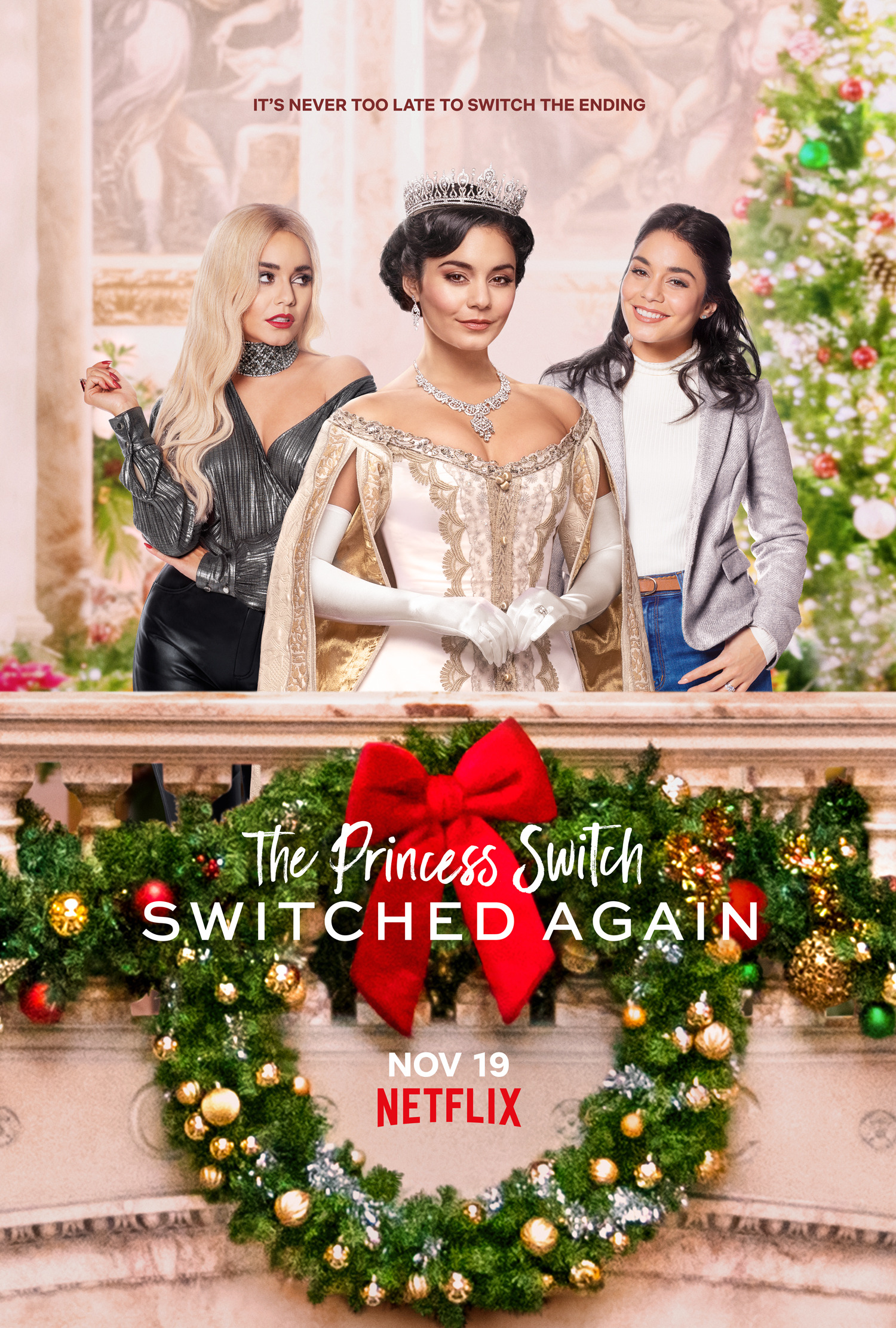 Mega Sized TV Poster Image for The Princess Switch: Switched Again 