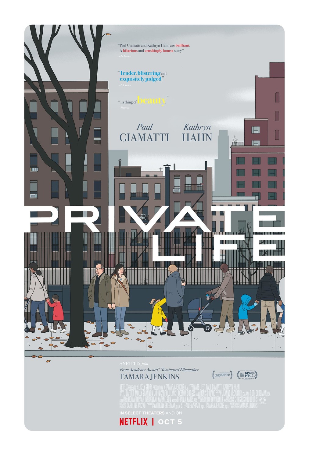 Extra Large TV Poster Image for Private Life 
