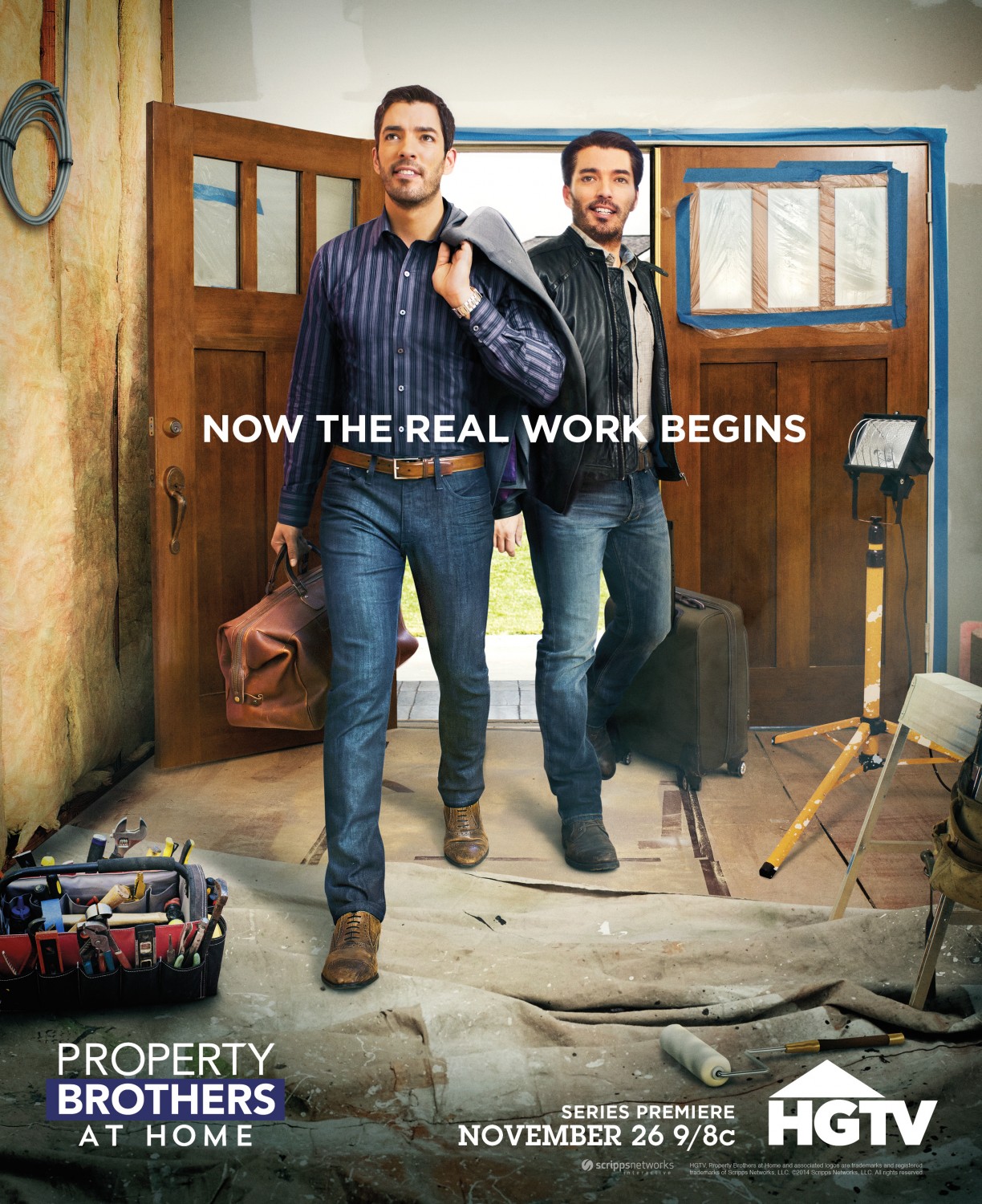 Extra Large TV Poster Image for Property Brothers at Home (#1 of 2)