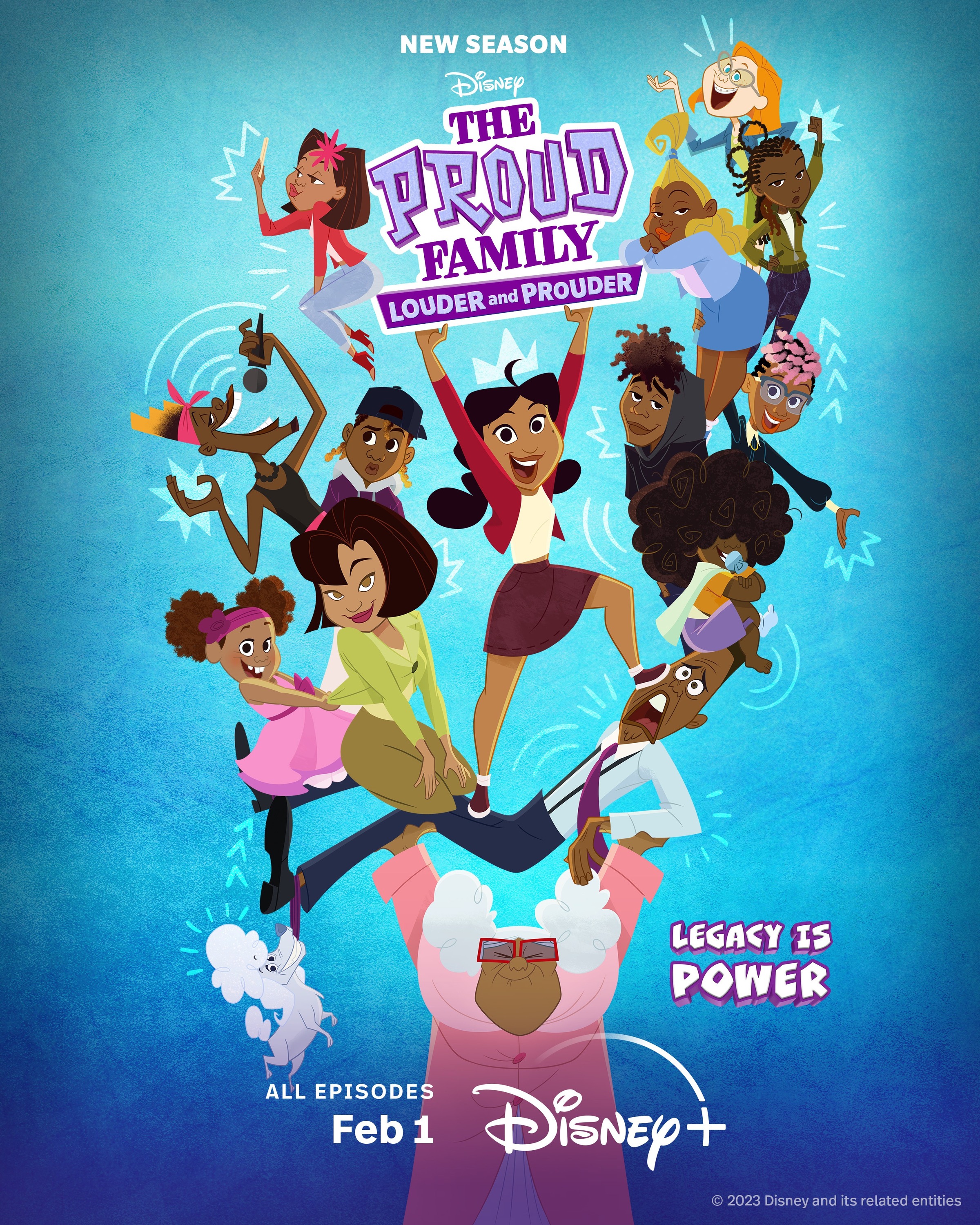 Mega Sized TV Poster Image for The Proud Family: Louder and Prouder (#2 of 3)