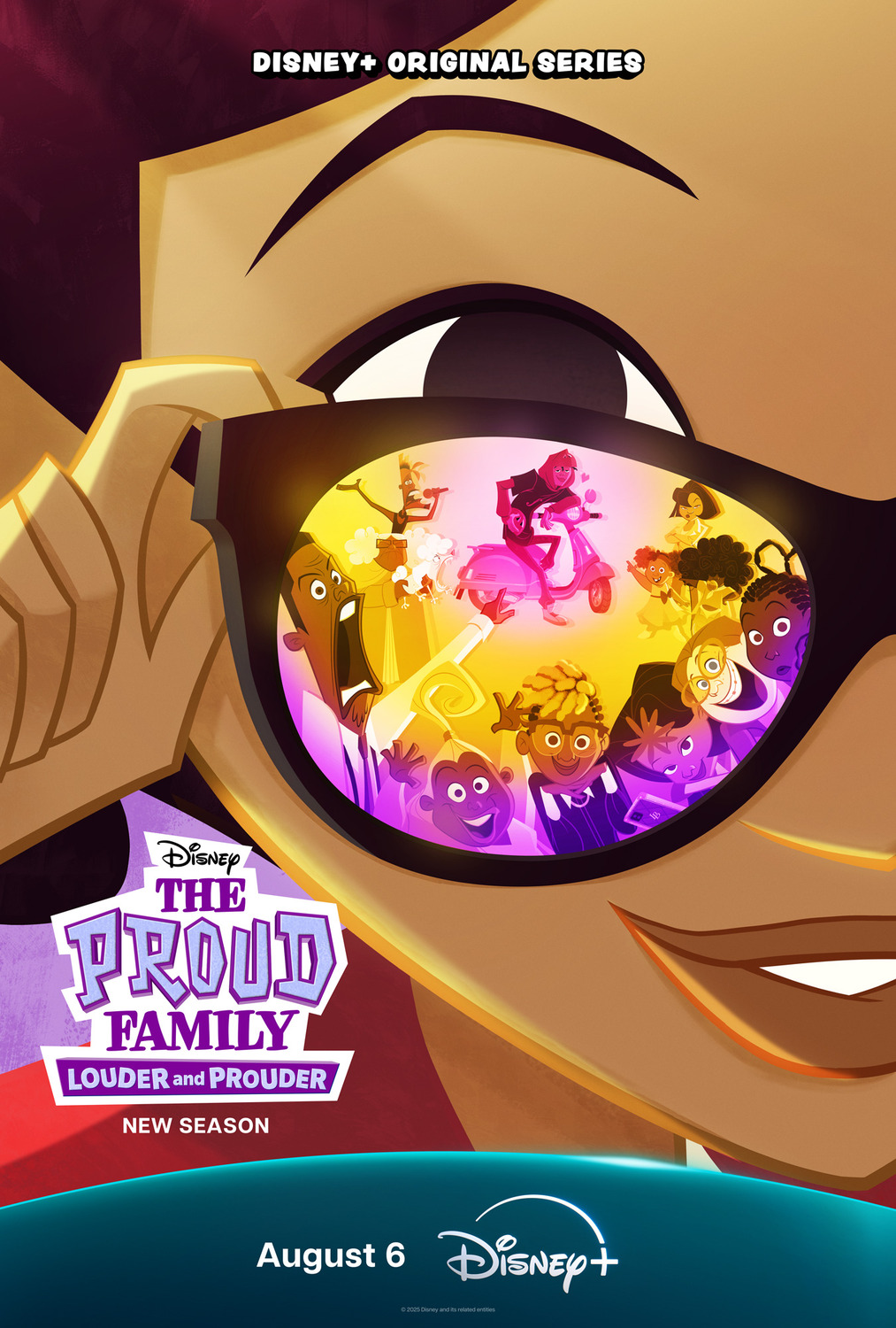 Extra Large TV Poster Image for The Proud Family: Louder and Prouder (#3 of 3)