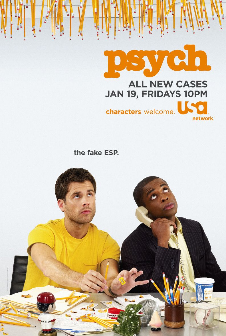 Extra Large TV Poster Image for Psych (#1 of 4)