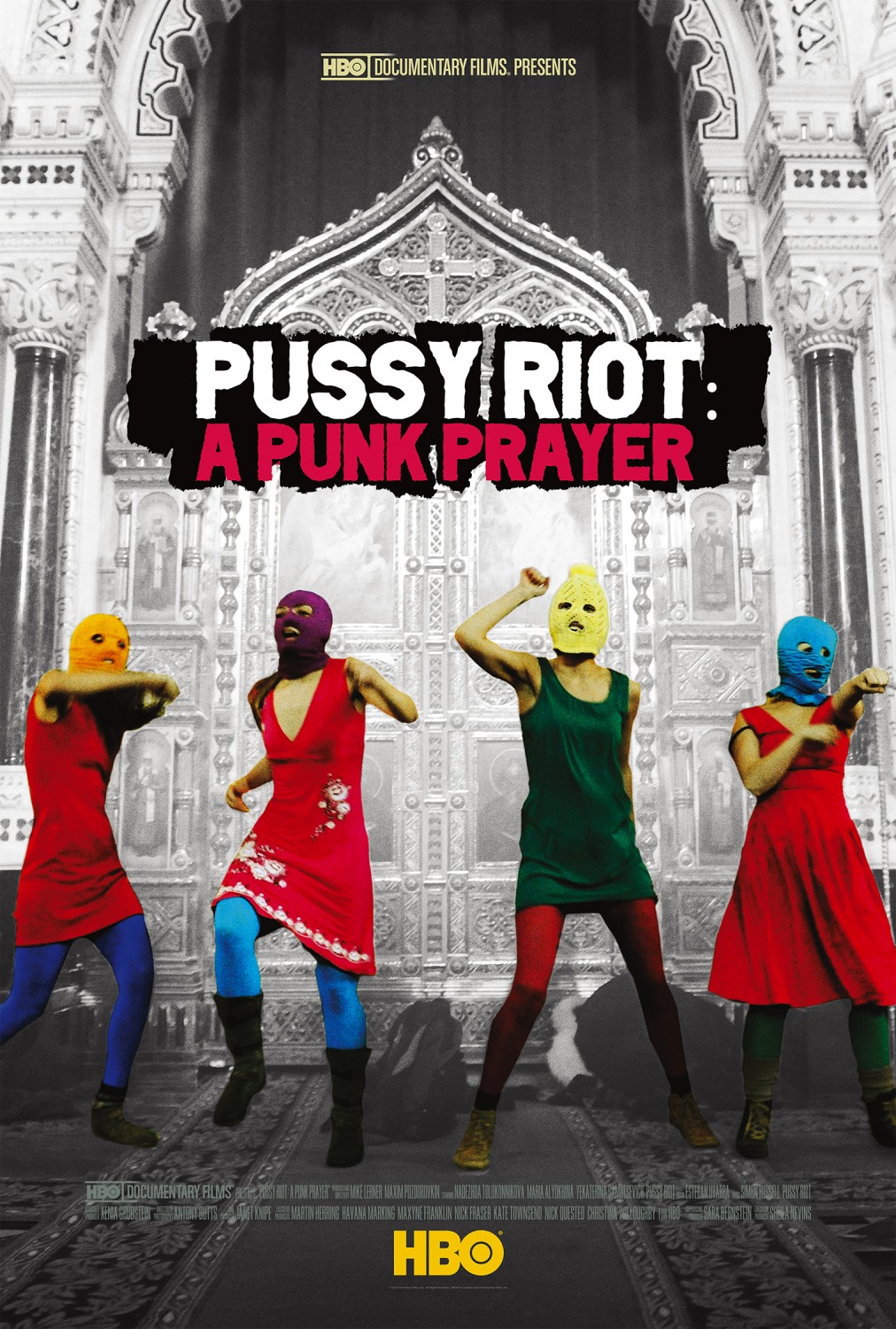 Extra Large TV Poster Image for Pussy Riot - A Punk Prayer (#1 of 3)