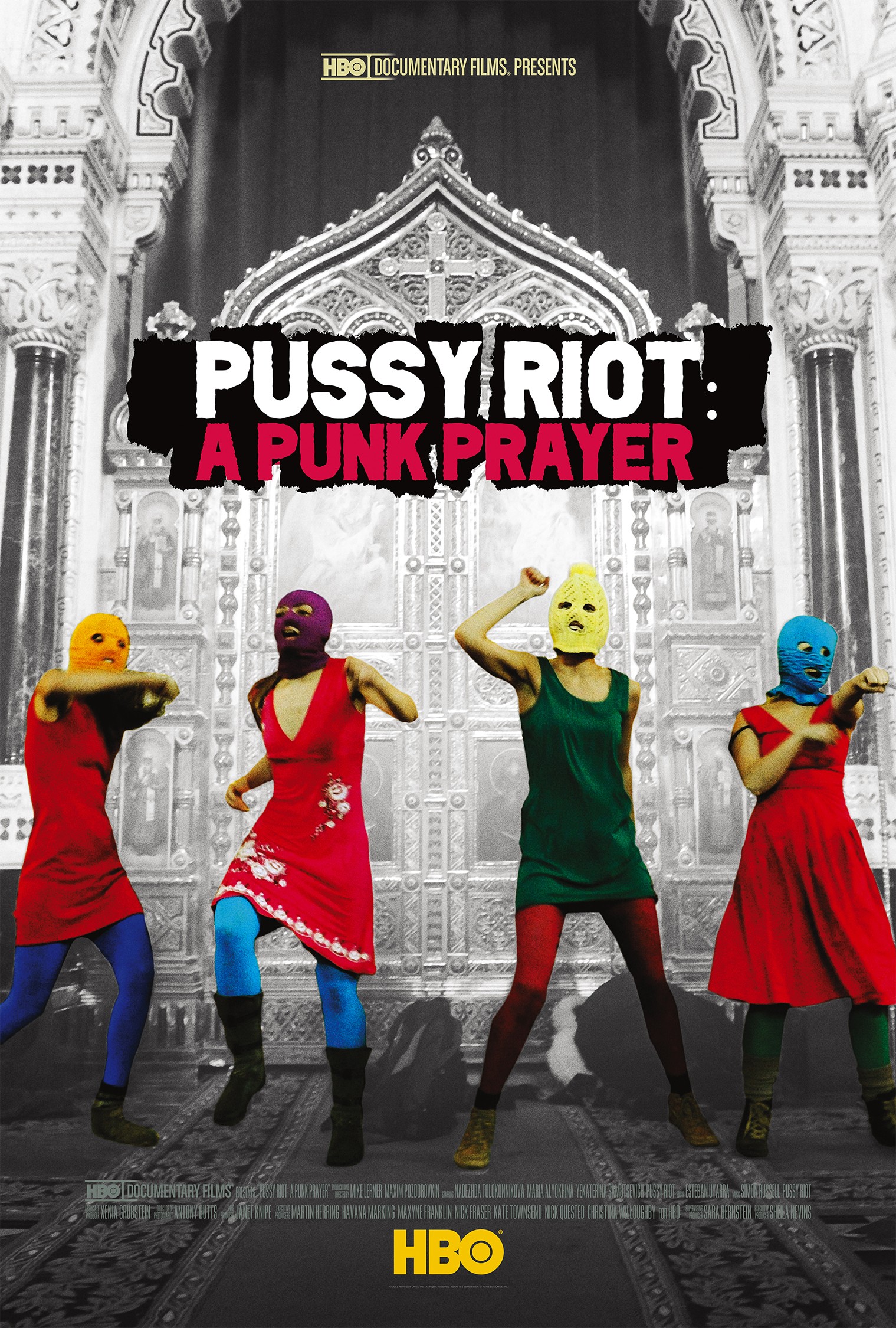 Mega Sized TV Poster Image for Pussy Riot - A Punk Prayer (#1 of 3)
