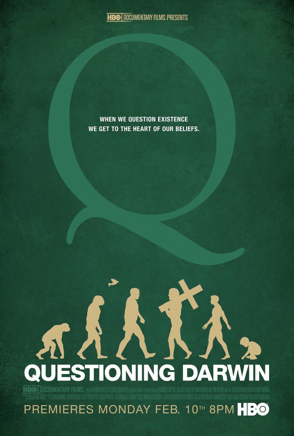 Extra Large TV Poster Image for Questioning Darwin 
