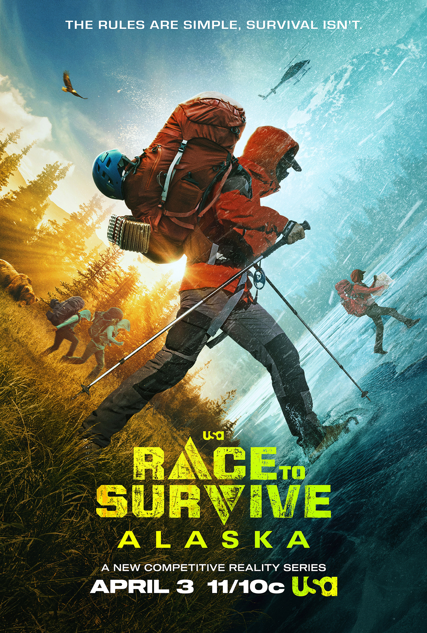 Mega Sized TV Poster Image for Race to Survive Alaska (#3 of 4)