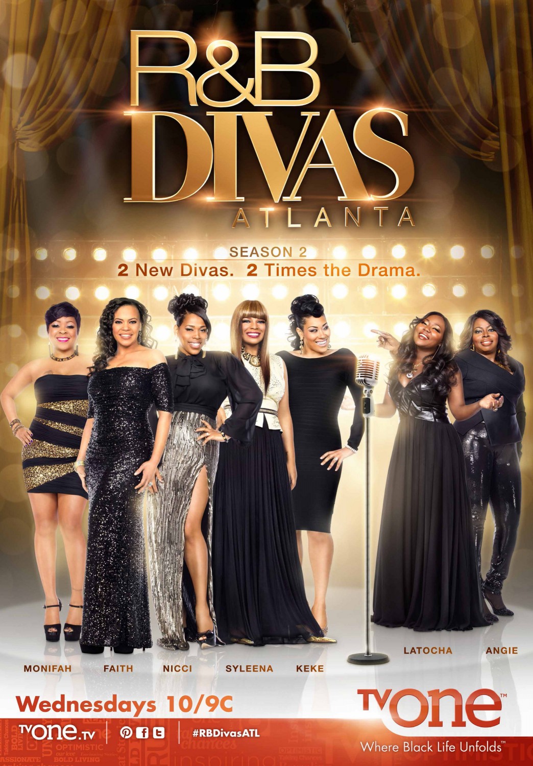 Extra Large TV Poster Image for R&B Divas (#1 of 3)