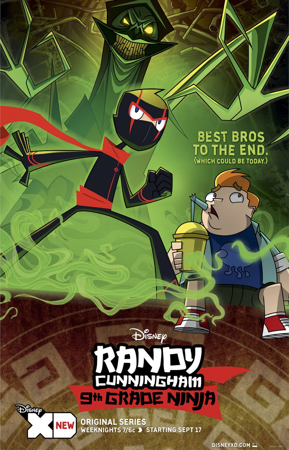 Extra Large TV Poster Image for Randy Cunningham: 9th Grade Ninja 