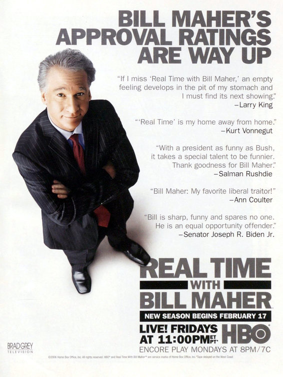 Real Time with Bill Maher Movie Poster