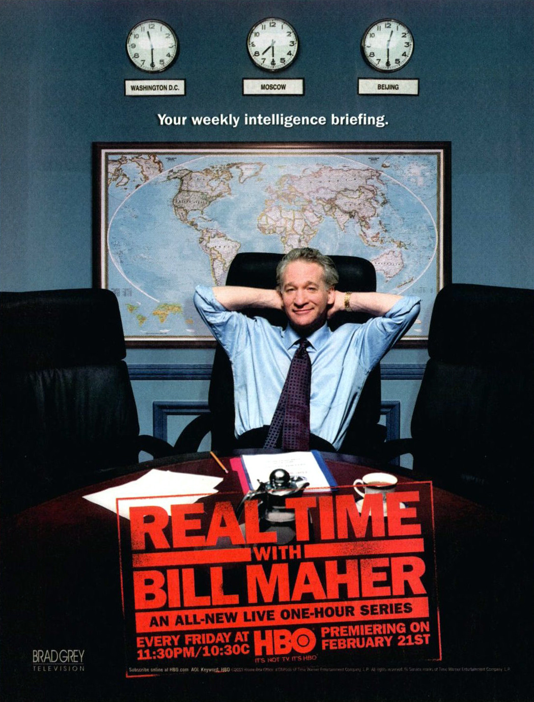 Extra Large TV Poster Image for Real Time with Bill Maher (#16 of 23)