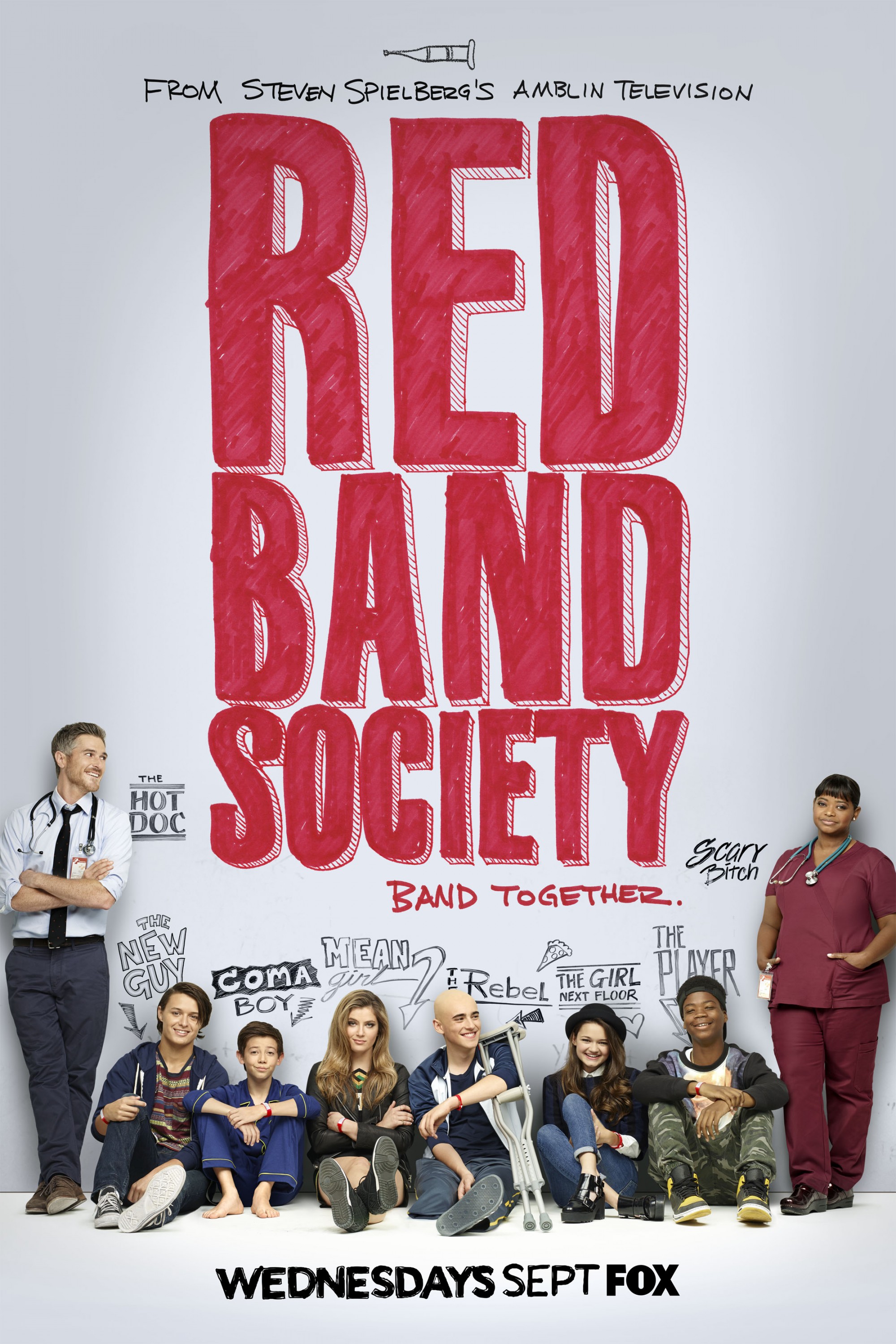 Mega Sized Movie Poster Image for Red Band Society (#1 of 2)