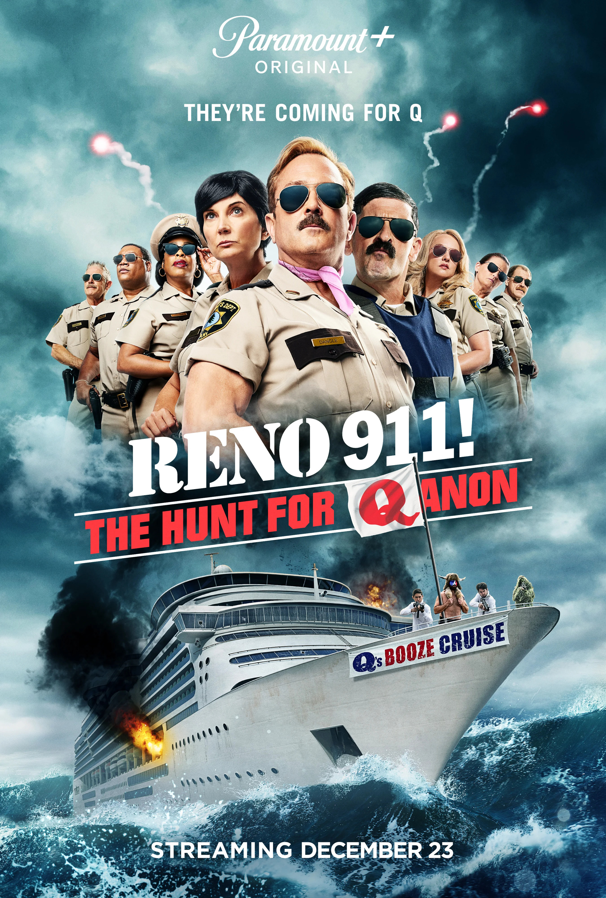 Mega Sized TV Poster Image for Reno 911!: The Hunt For QAnon 