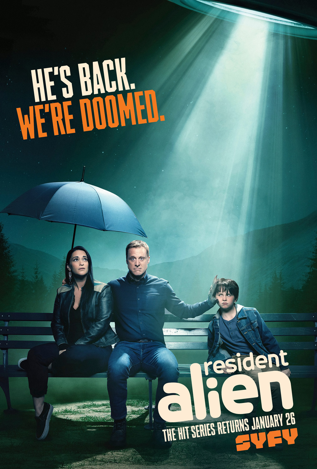 Extra Large TV Poster Image for Resident Alien (#2 of 6)
