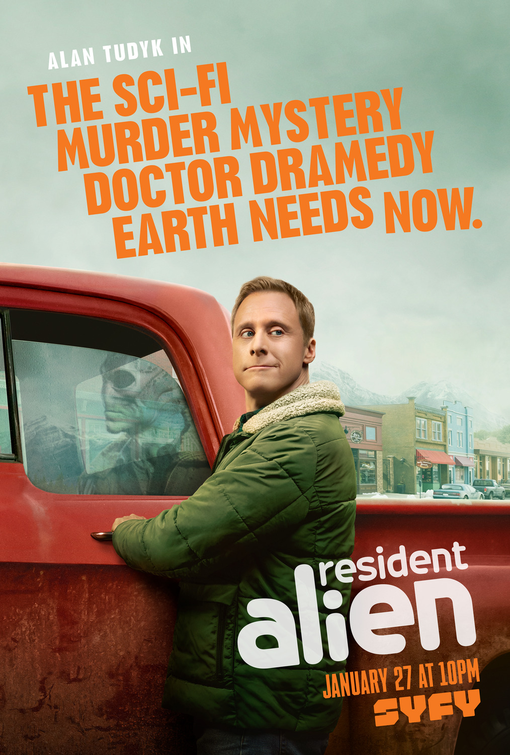 Extra Large TV Poster Image for Resident Alien (#1 of 6)