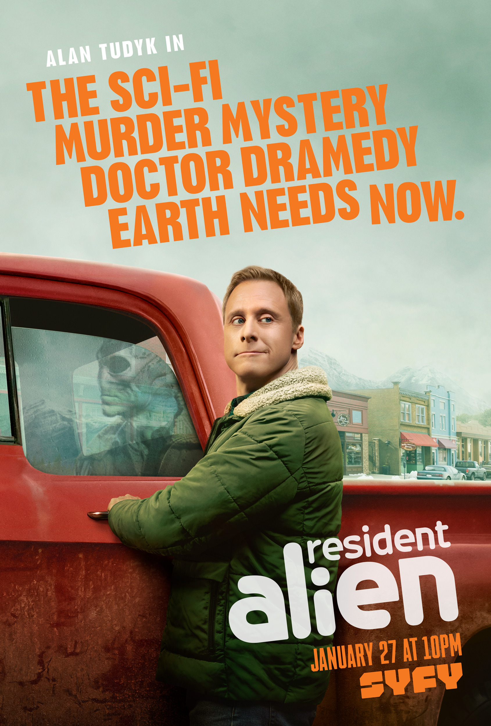 Mega Sized TV Poster Image for Resident Alien (#1 of 5)