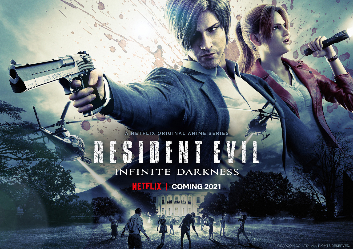 Extra Large TV Poster Image for Resident Evil: Infinite Darkness (#2 of 7)