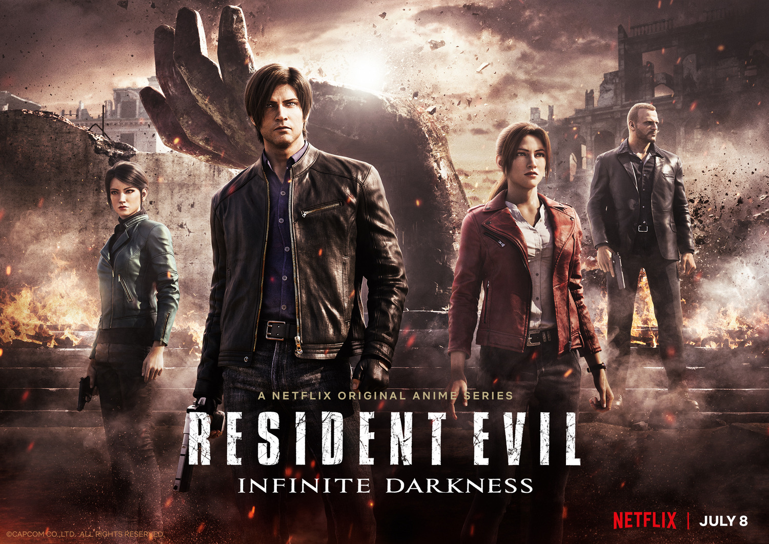 Extra Large TV Poster Image for Resident Evil: Infinite Darkness (#3 of 7)