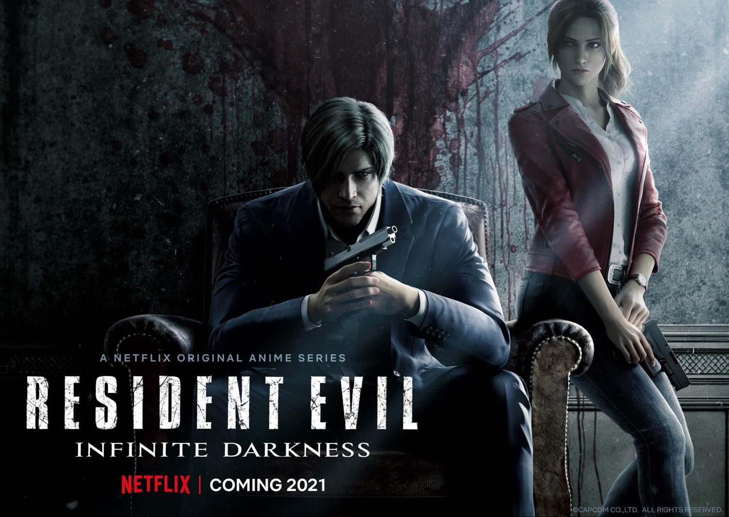 Extra Large TV Poster Image for Resident Evil: Infinite Darkness (#1 of 7)