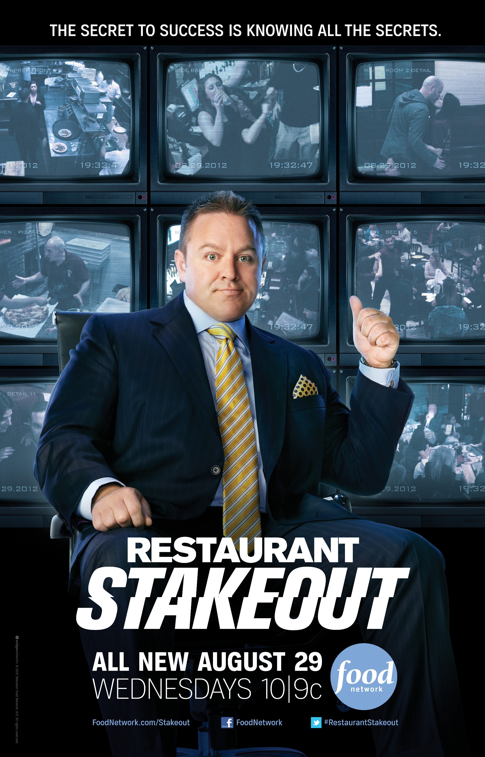 Mega Sized TV Poster Image for Restaurant Stakeout 