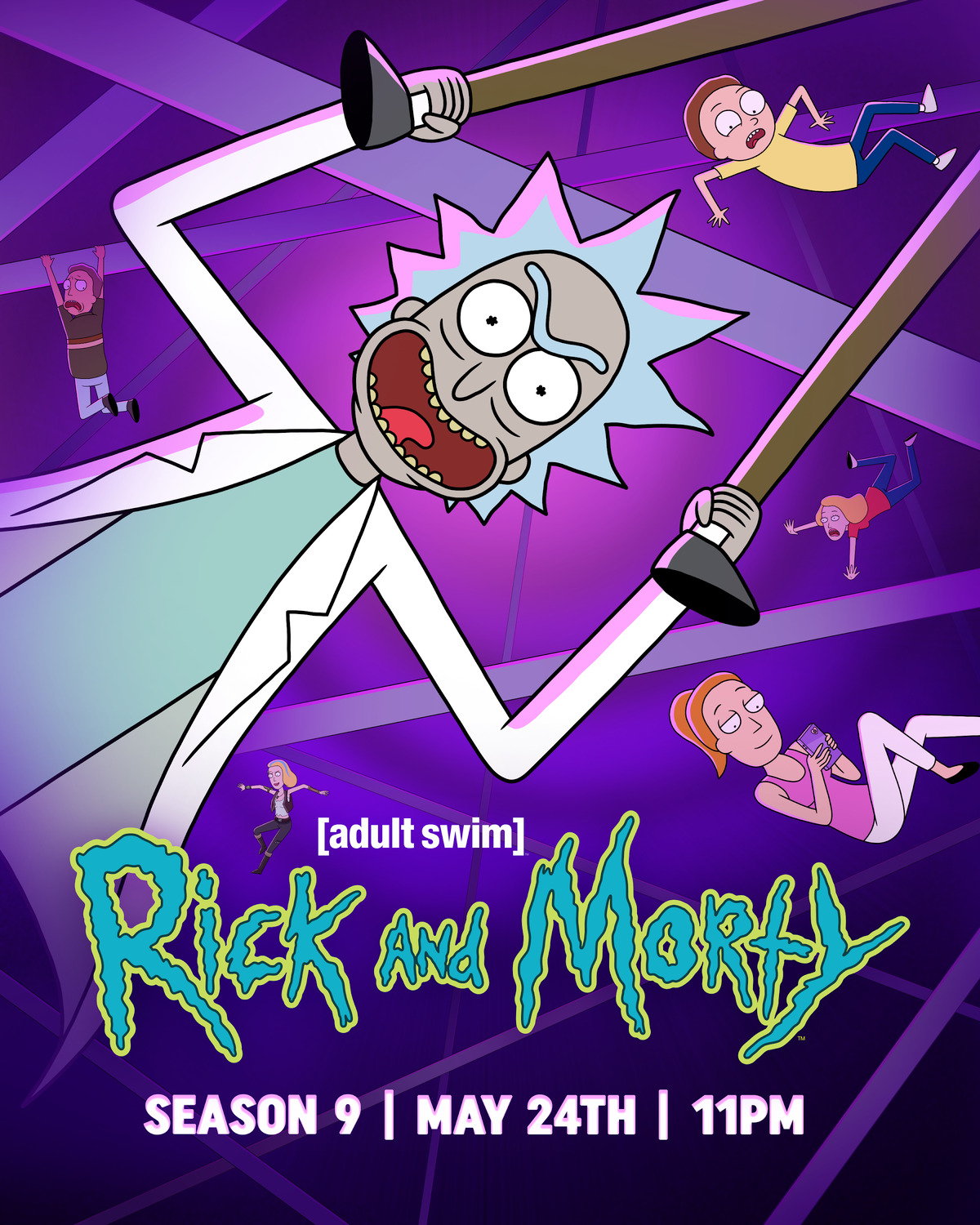 Extra Large TV Poster Image for Rick and Morty (#6 of 7)