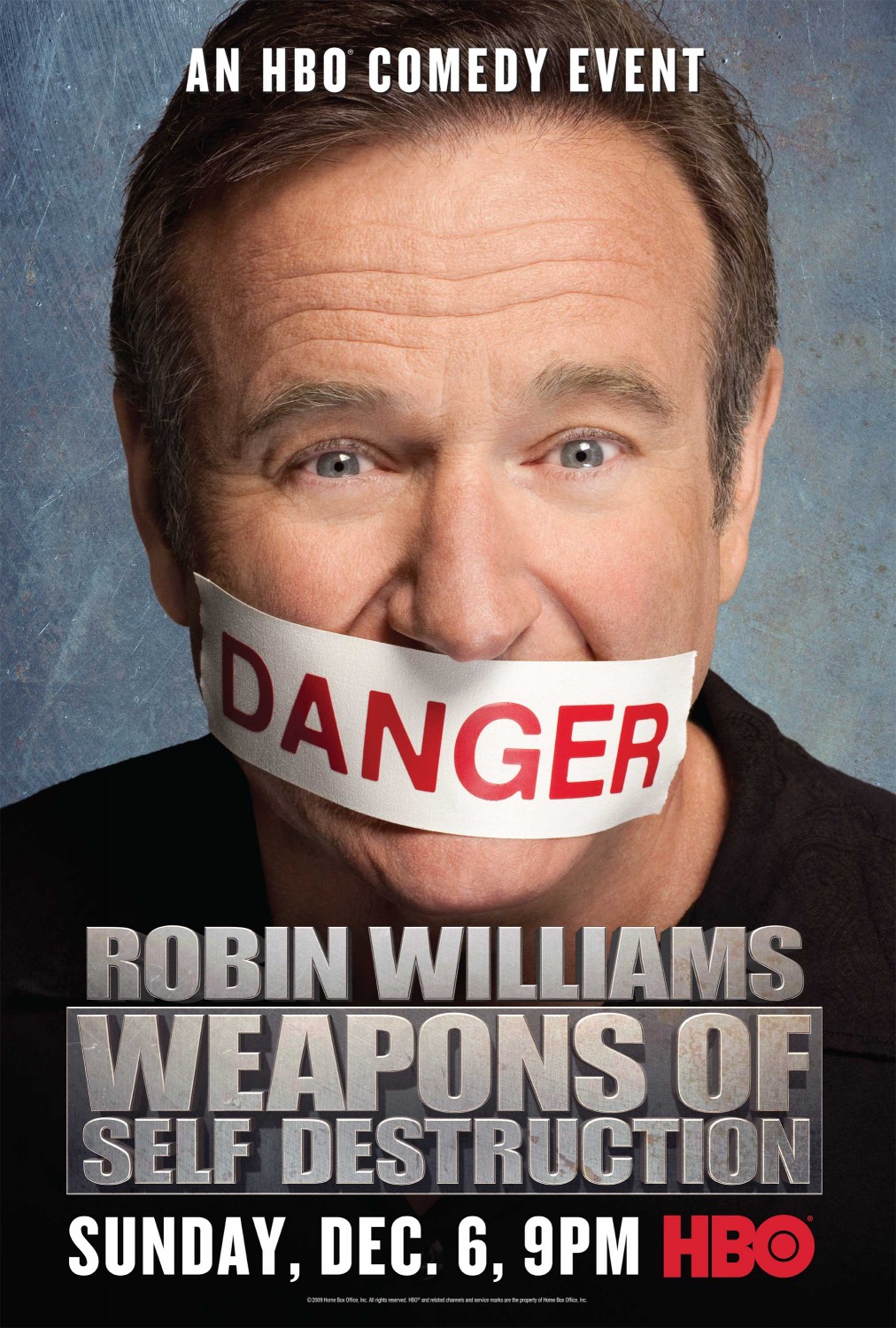 Extra Large TV Poster Image for Robin Williams: Weapons of Self Destruction 