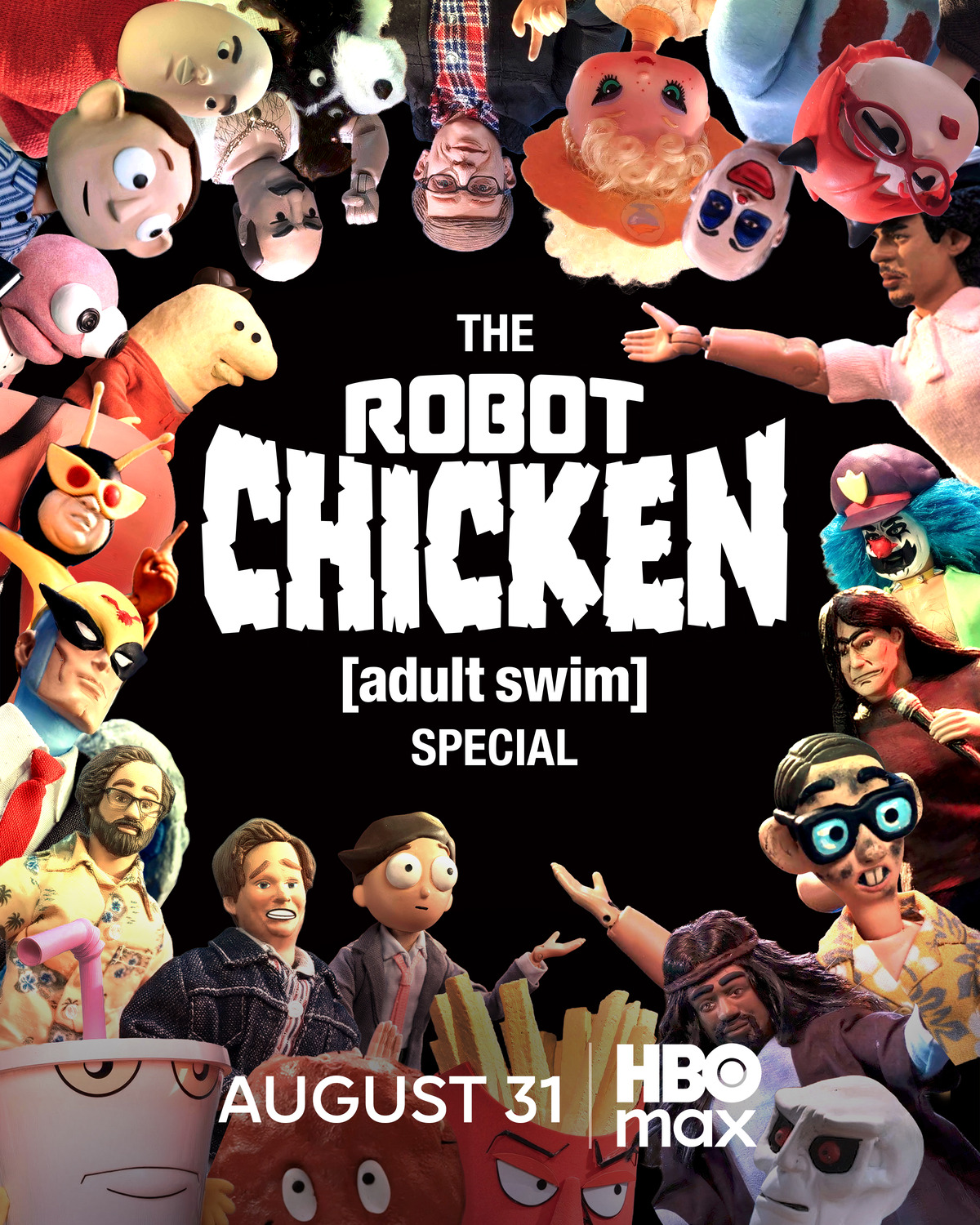 Extra Large TV Poster Image for Robot Chicken Adult Swim Special 