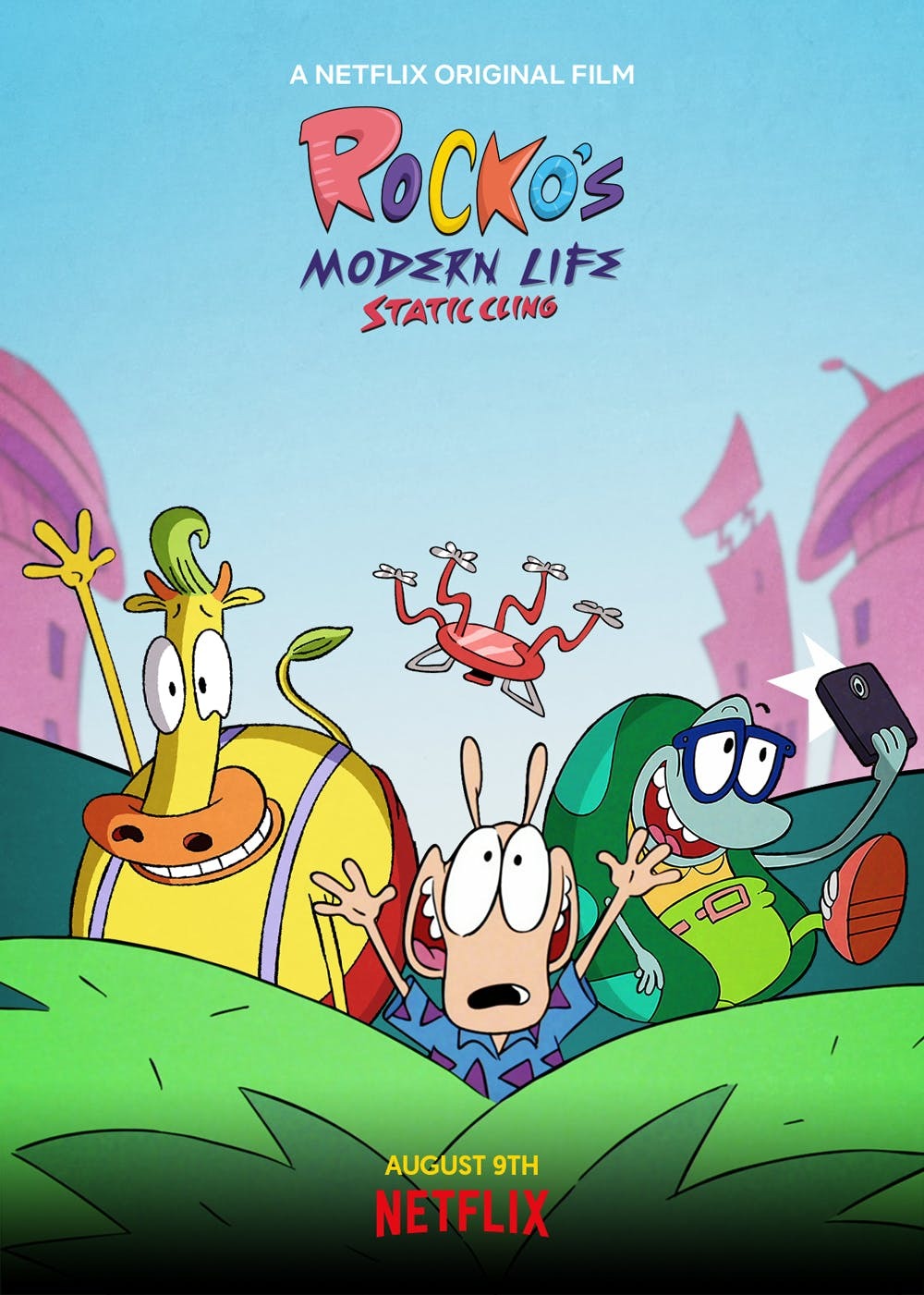 Extra Large TV Poster Image for Rocko's Modern Life: Static Cling 