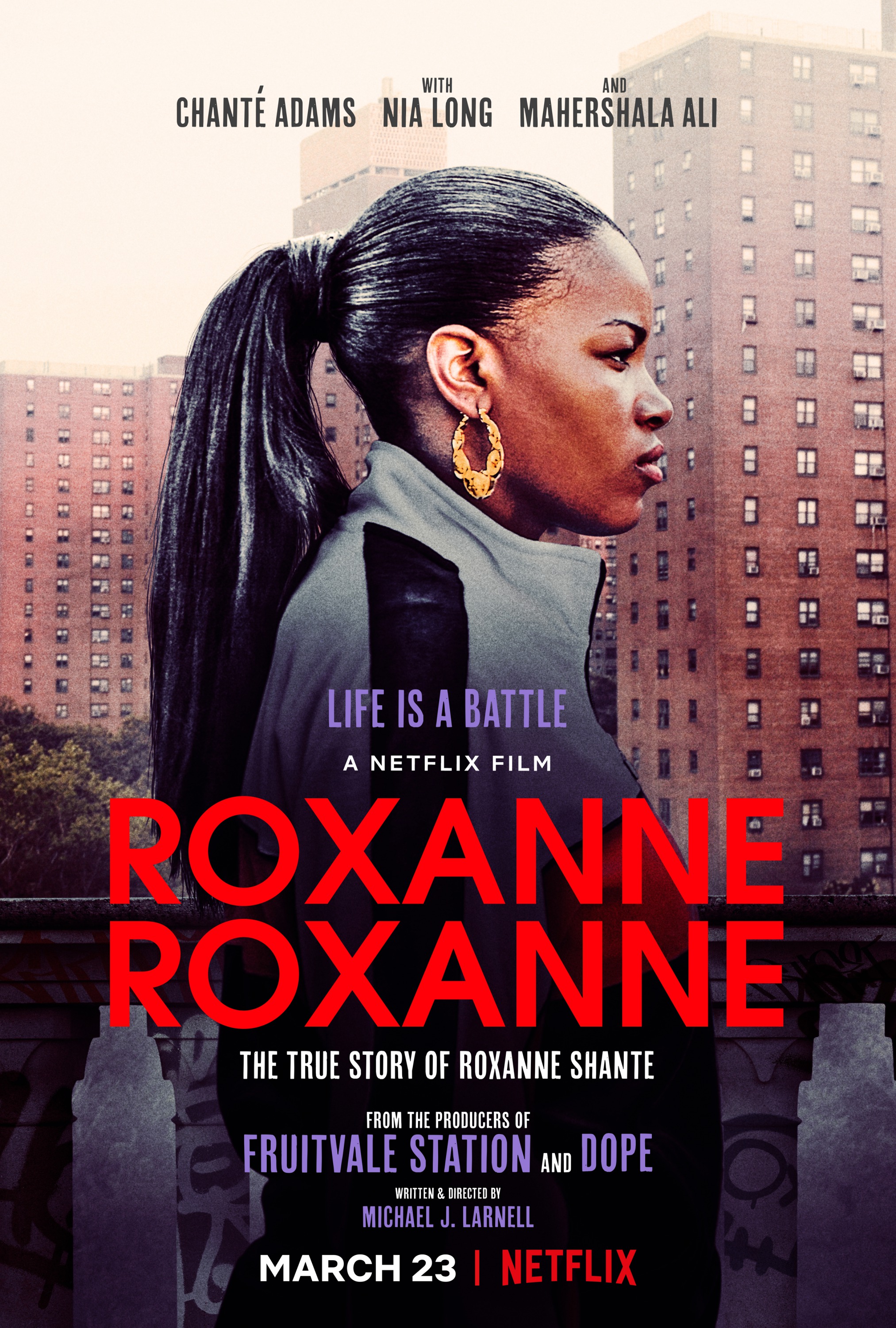 Mega Sized TV Poster Image for Roxanne Roxanne 