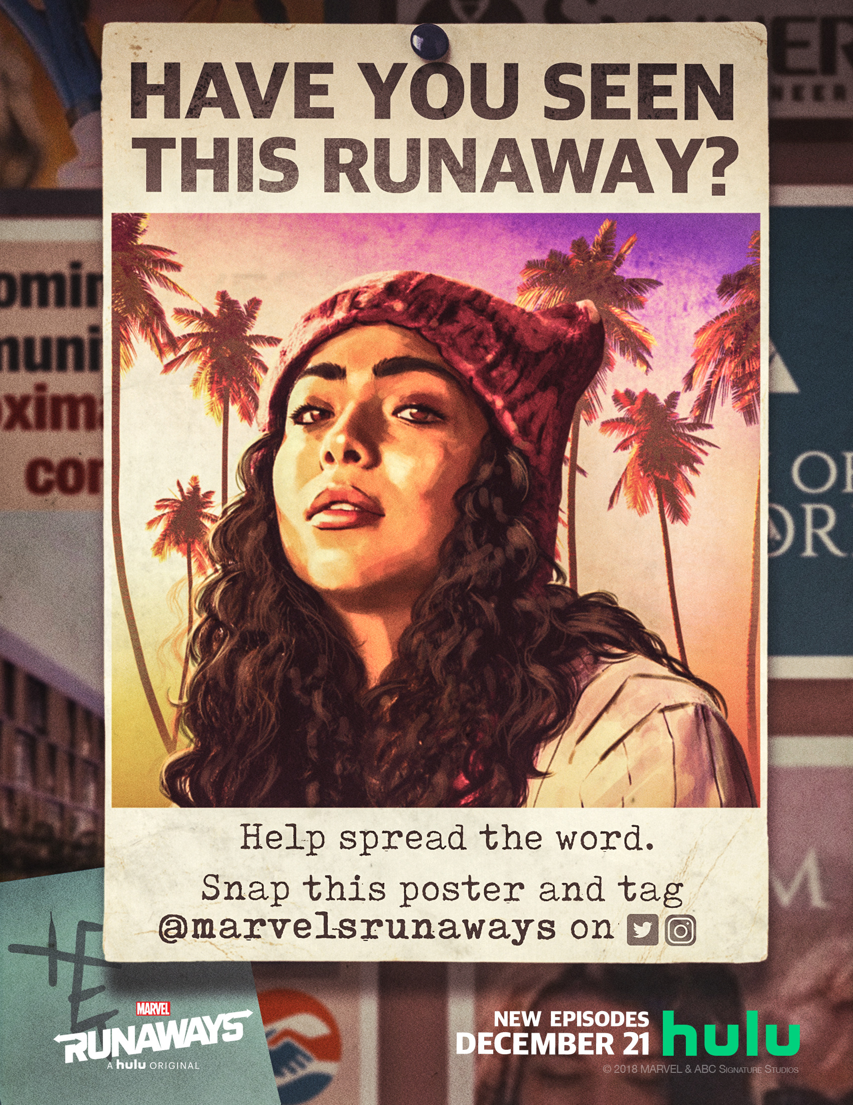 Mega Sized TV Poster Image for Runaways (#11 of 28)