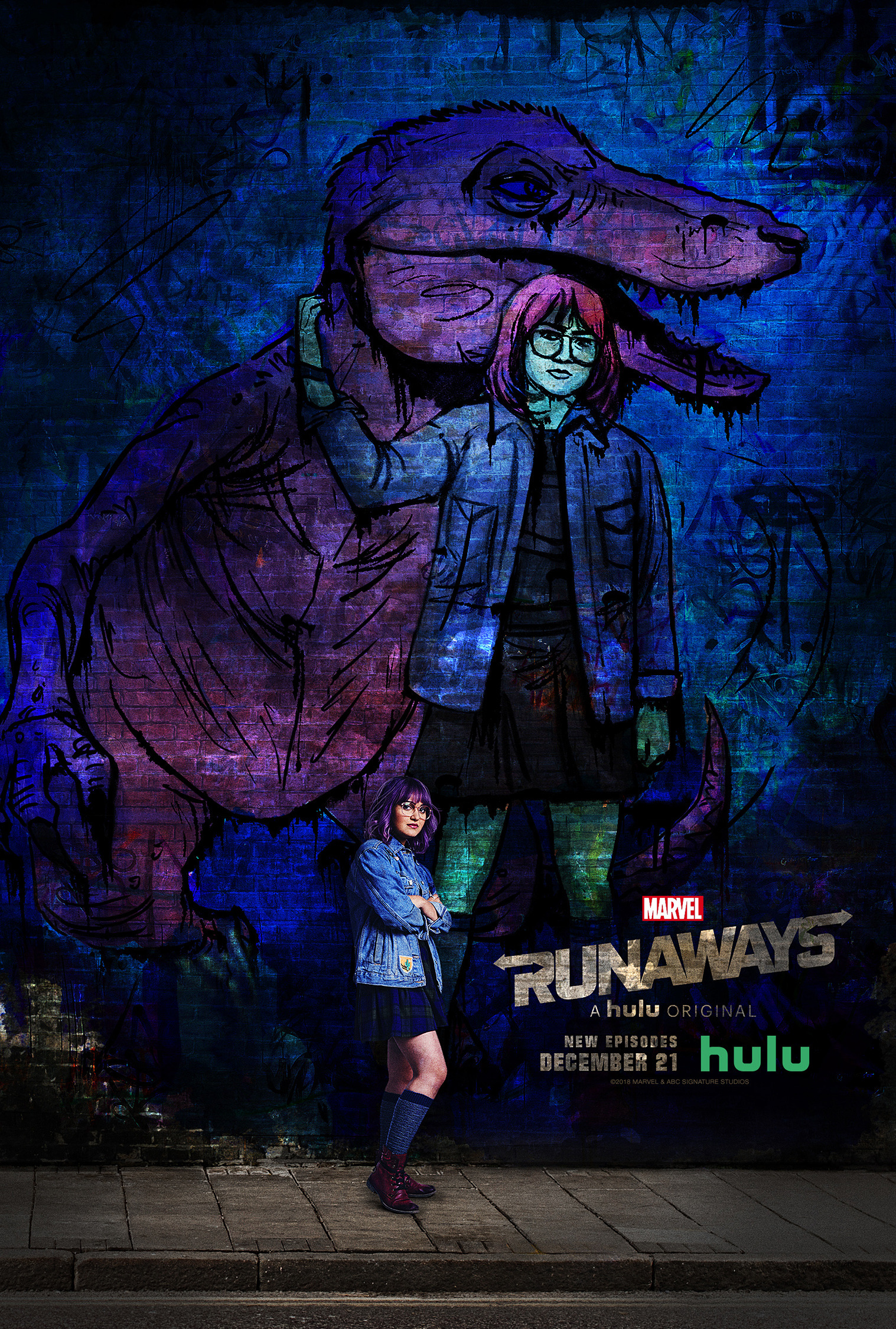 Mega Sized TV Poster Image for Runaways (#15 of 28)