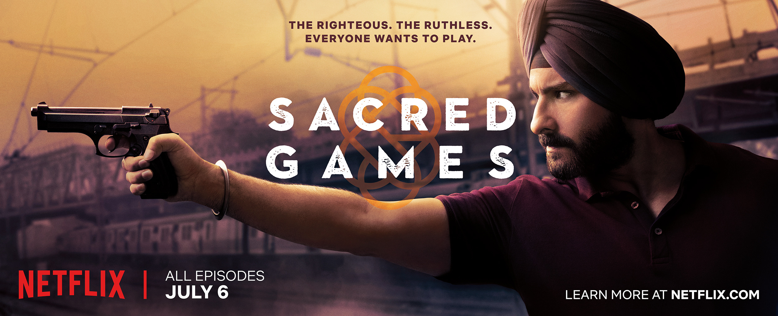 Mega Sized TV Poster Image for Sacred Games (#12 of 20)