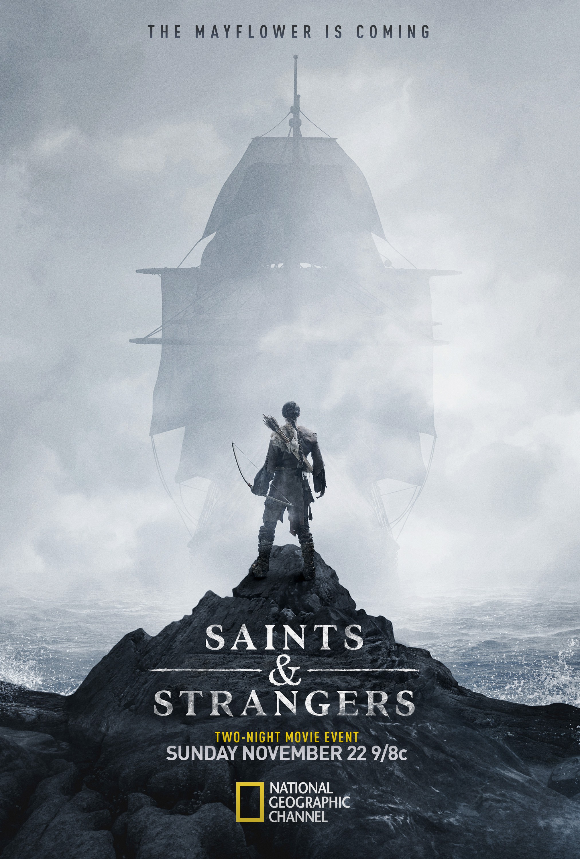 Mega Sized TV Poster Image for Saints & Strangers 