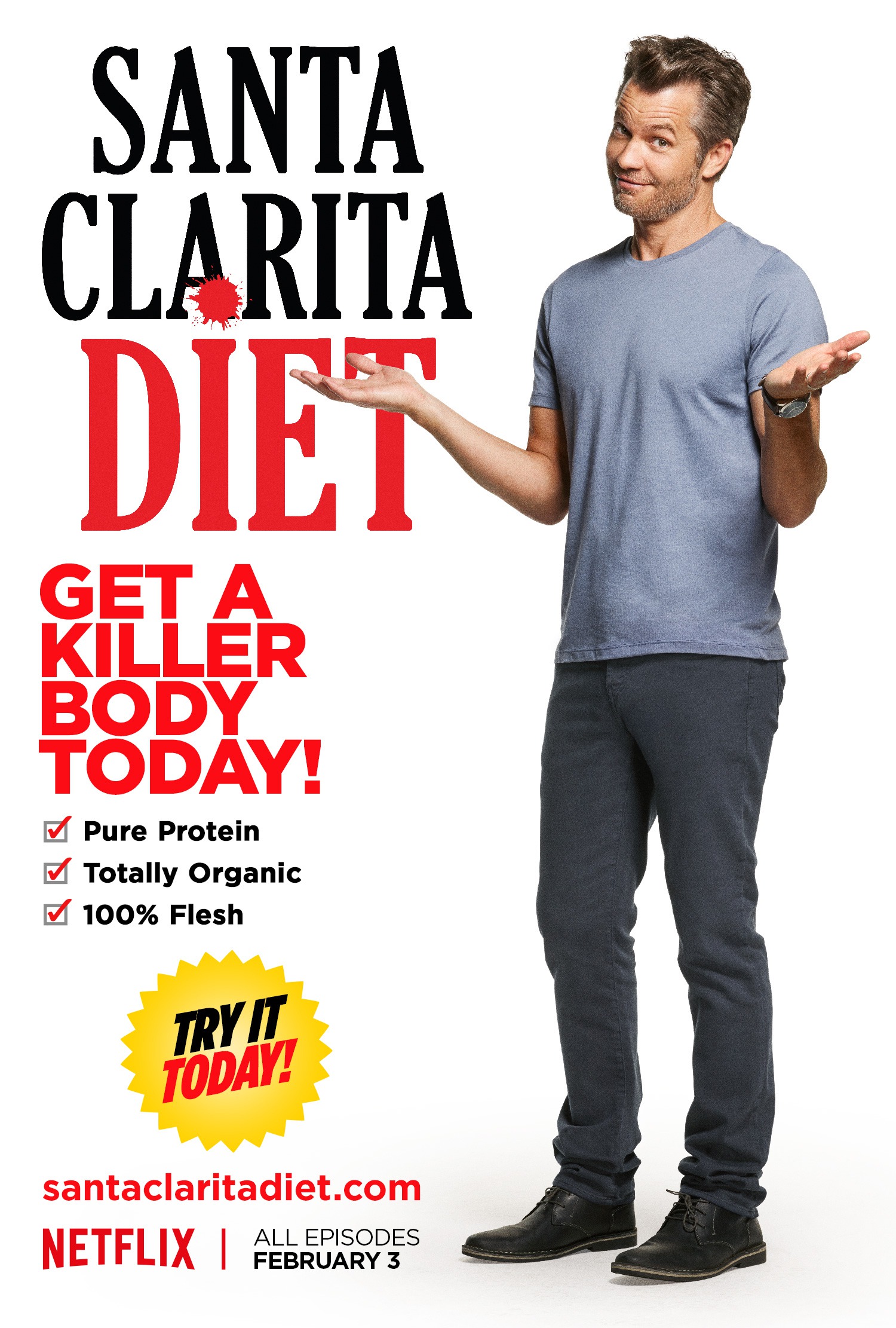 Mega Sized TV Poster Image for Santa Clarita Diet (#2 of 10)