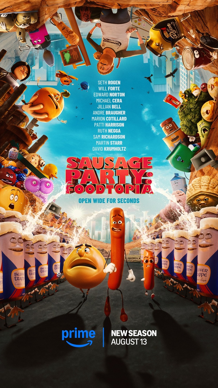 Extra Large TV Poster Image for Sausage Party: Foodtopia (#3 of 3)