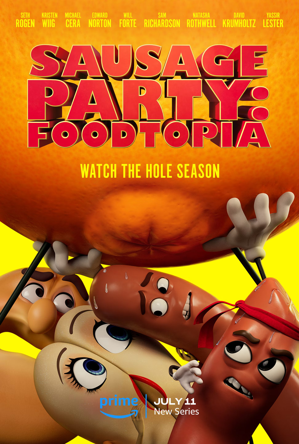 Extra Large TV Poster Image for Sausage Party: Foodtopia (#1 of 3)