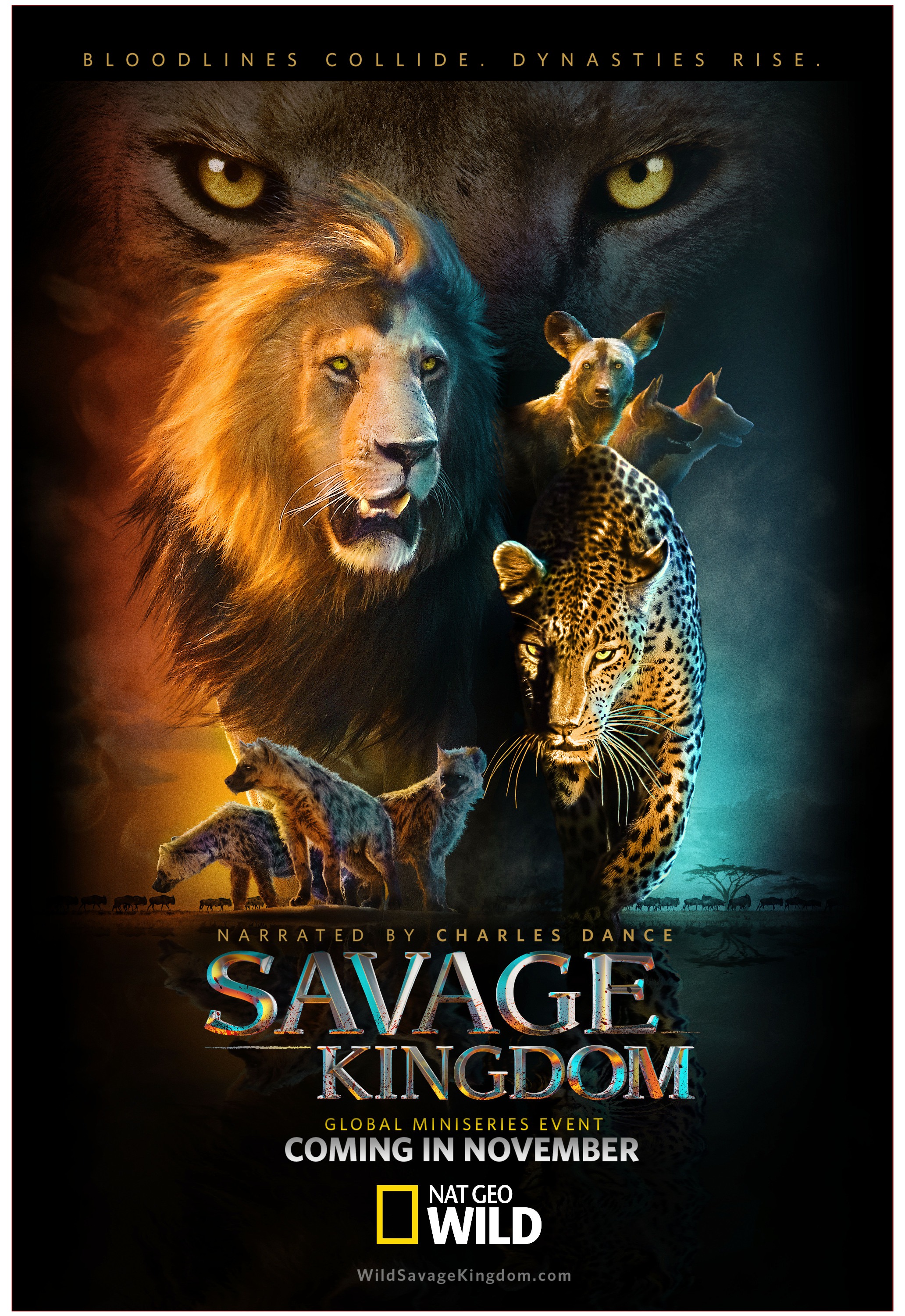 Mega Sized TV Poster Image for Savage Kingdom 