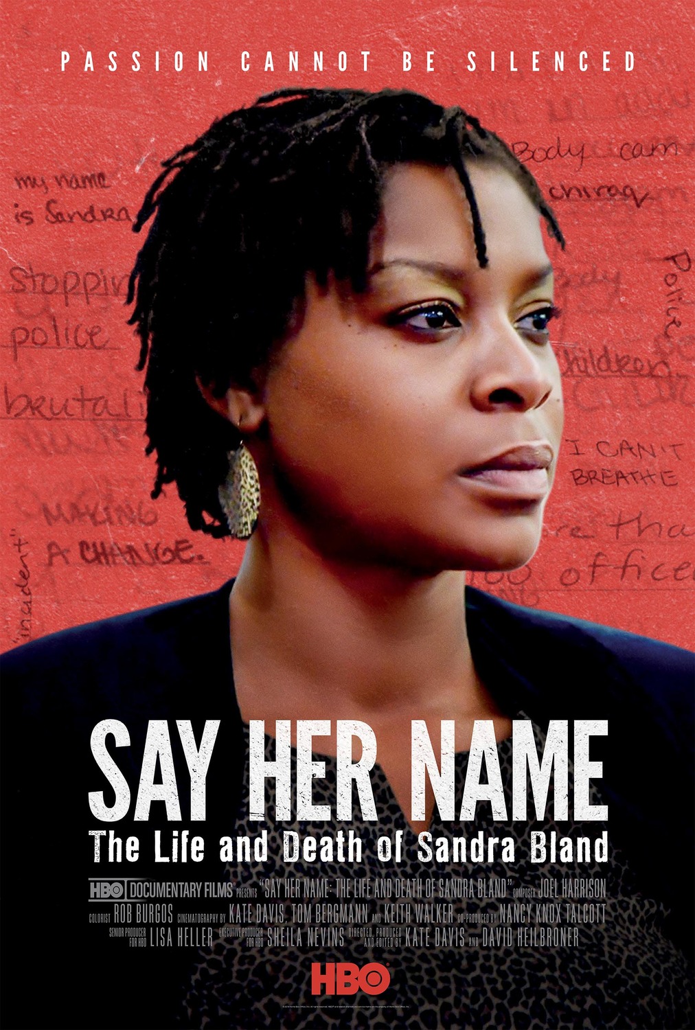 Extra Large TV Poster Image for Say Her Name: The Life and Death of Sandra Bland 