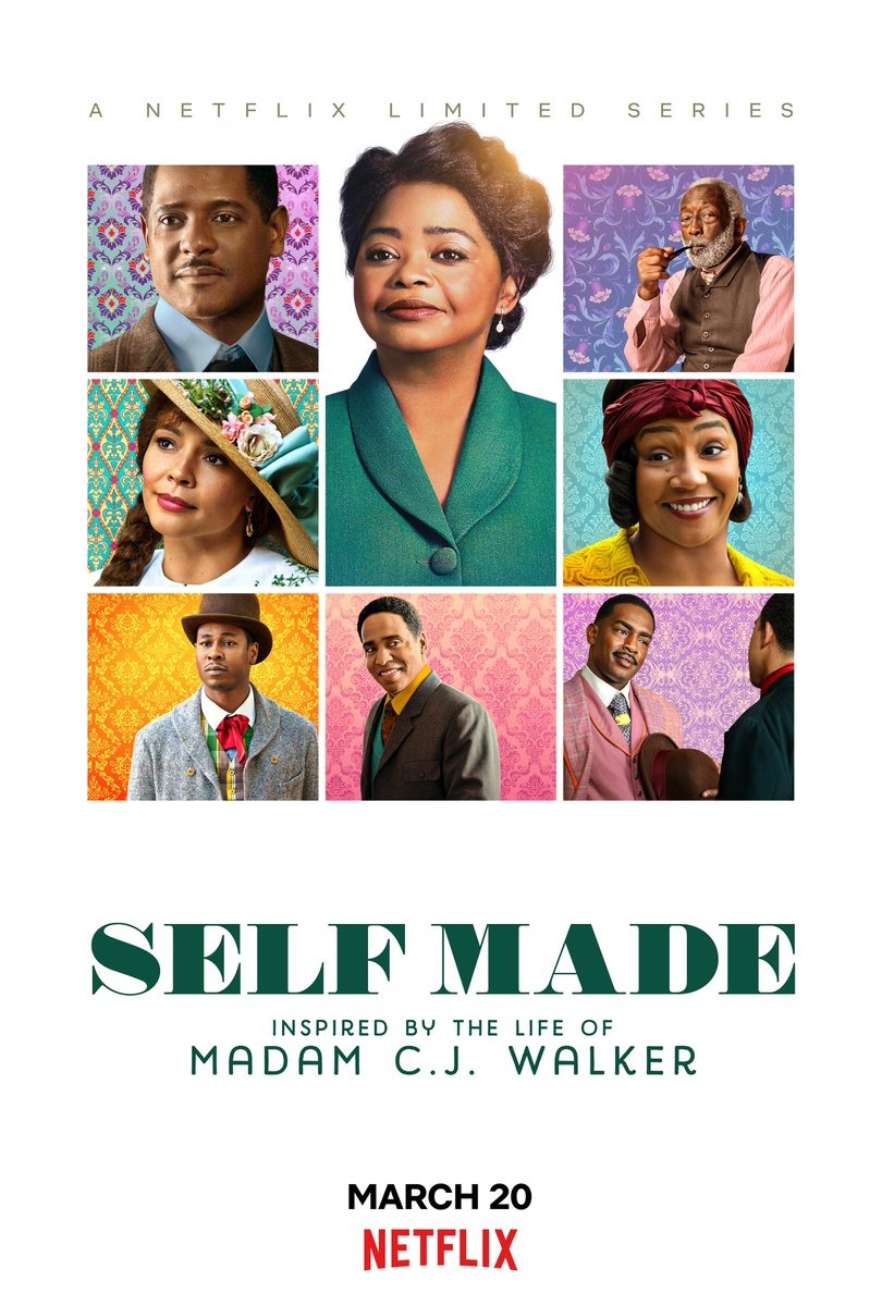 Extra Large TV Poster Image for Self Made: Inspired by the Life of Madam C.J. Walker (#2 of 2)