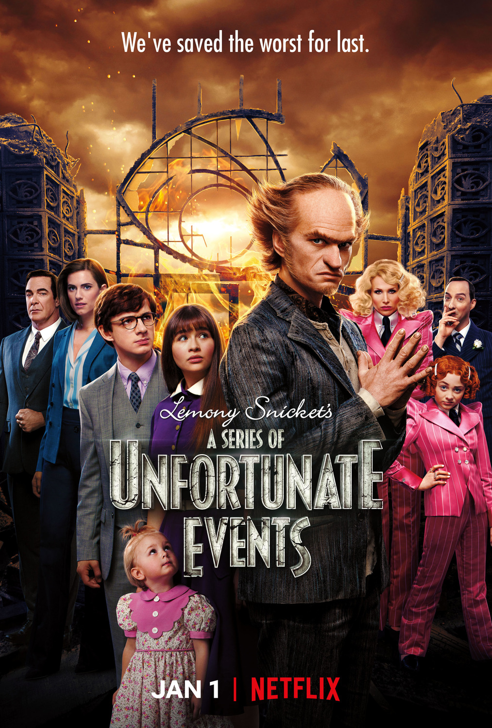 Extra Large TV Poster Image for A Series of Unfortunate Events (#3 of 7)