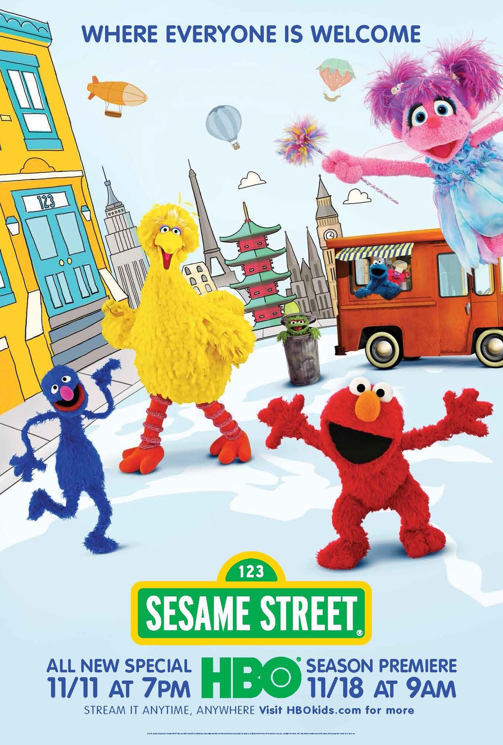 Extra Large TV Poster Image for Sesame Street (#10 of 11)