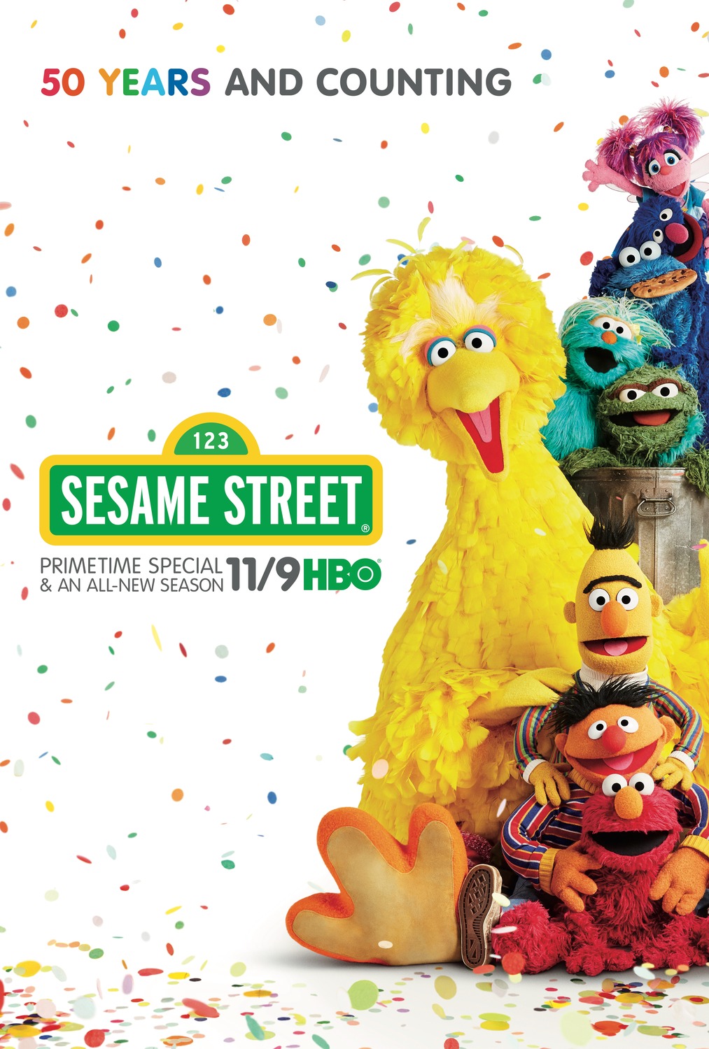 Extra Large TV Poster Image for Sesame Street (#7 of 11)