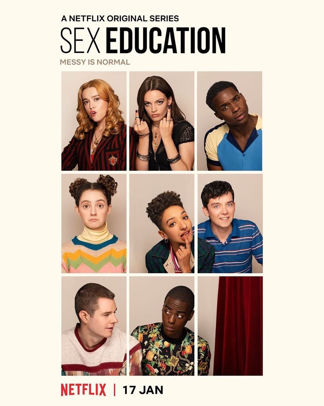 Sex Education 12 Of 34 Extra Large Tv Poster Image Imp Awards