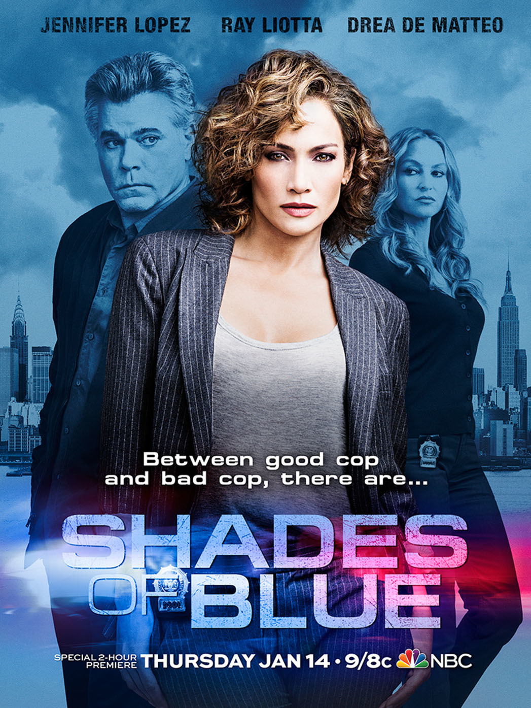 Extra Large TV Poster Image for Shades of Blue (#1 of 4)