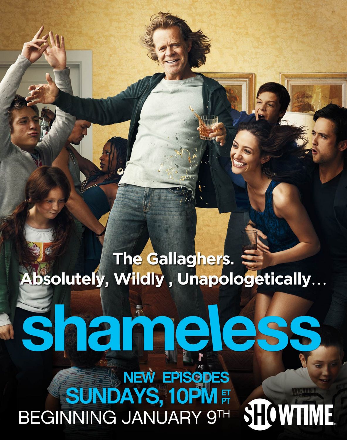 Extra Large TV Poster Image for Shameless (#1 of 11)