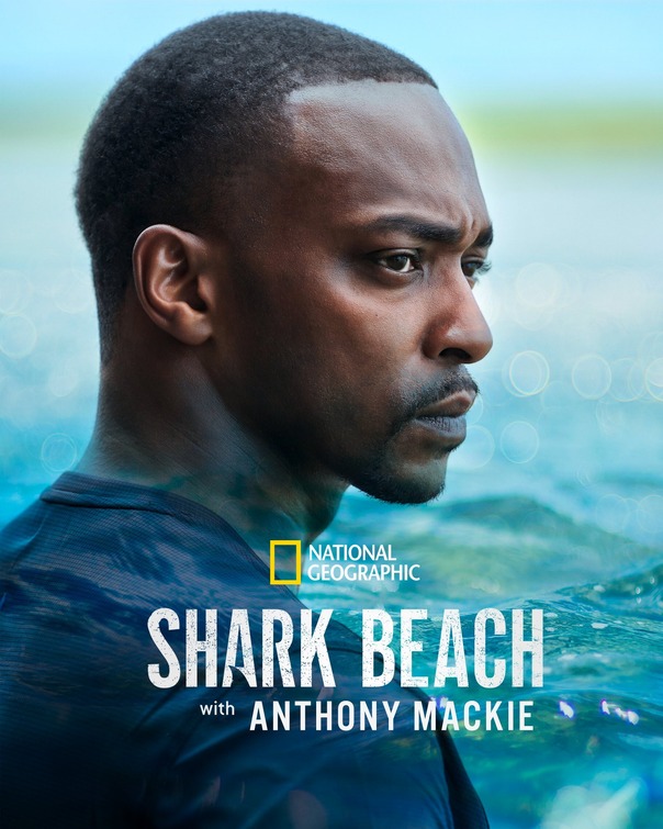 Shark Beach with Anthony Mackie Movie Poster